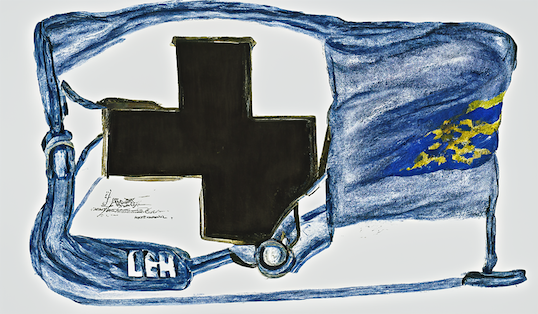 A drawing to illustrate that Liechtenstein is the only country that has legal medical device agreements with the EU and Switzerland to that allows to act as EC REP and CH REP